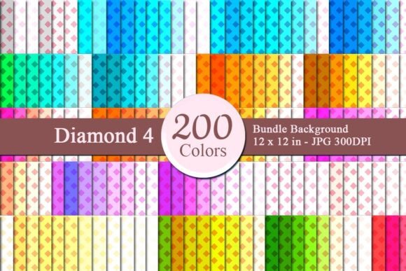 Enhancing Creativity and Branding with the Diamond 4 Digital Papers Bundle