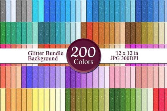 Glitter Bundle Digital Papers 15: A Comprehensive Guide to Choosing and Using Luxury Glitter Backgrounds
