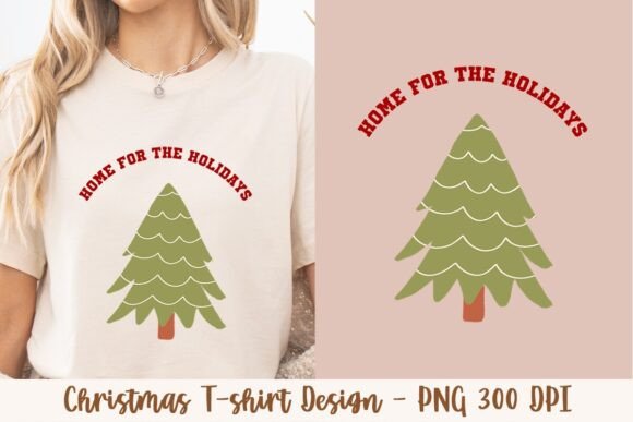 Home for the Holidays Christmas Tree 3 Design