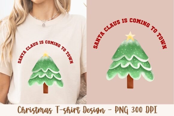 Retro Christmas T-Shirt Design 507: A Nostalgic Graphic for Modern Merch