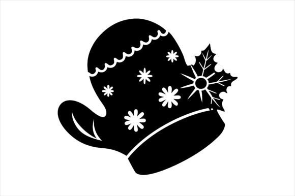 What Is a Christmas Glove Silhouette Icon Vector and How Can It Enhance Your Holiday Design Projects?